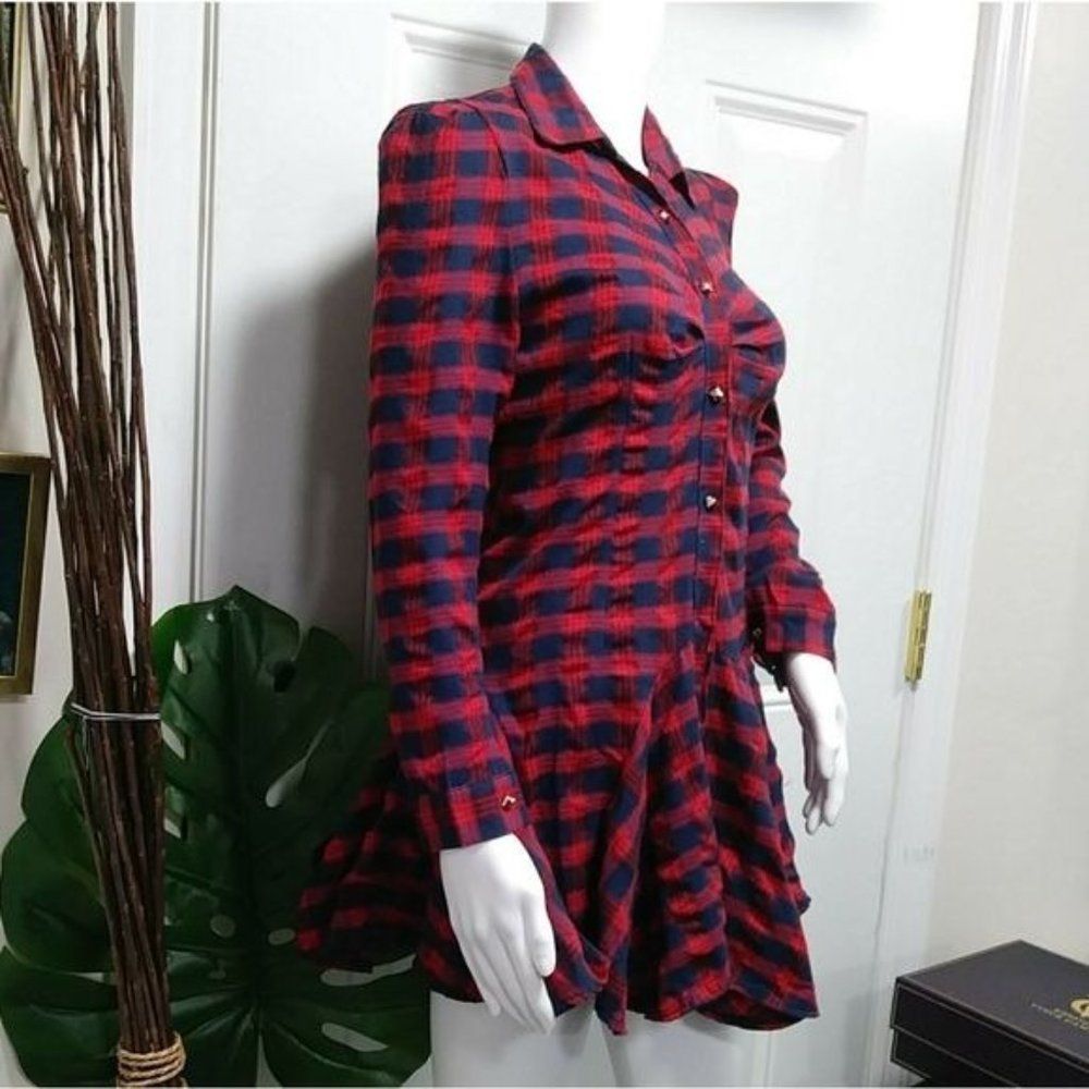 Plaid Swing Mini Dress  S - Picture 12 of 14